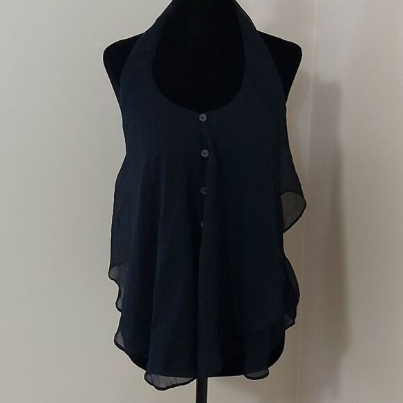 Forever21 chiffon halter sz. S - Picture 1 of 5